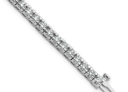 14k White Gold Bracelets Style X734WAAA - Classique Jewelry Inc.
