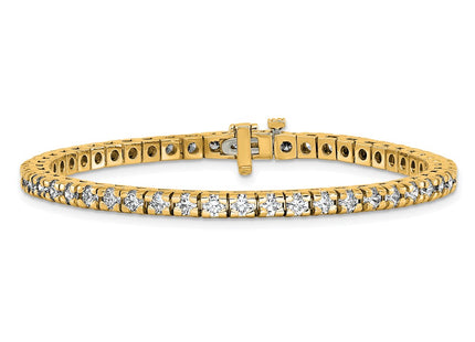 14k Yellow Gold Bracelets Style X734VS - Classique Jewelry Inc.