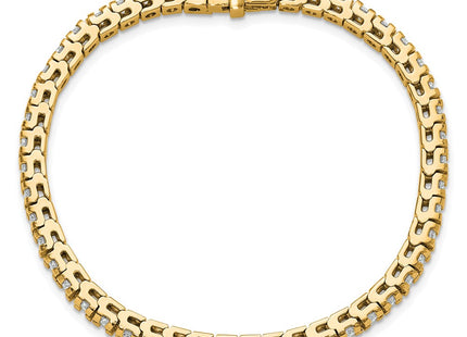 14k Yellow Gold Bracelets Style X734A - Classique Jewelry Inc.