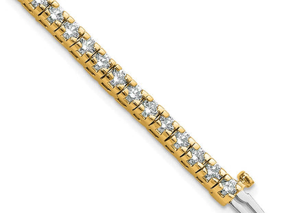 14k Yellow Gold Bracelets Style X734VS - Classique Jewelry Inc.