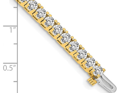 14k Yellow Gold Bracelets Style X735AAA - Classique Jewelry Inc.