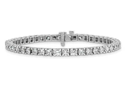 14k White Gold Bracelets Style X735WAAA - Classique Jewelry Inc.
