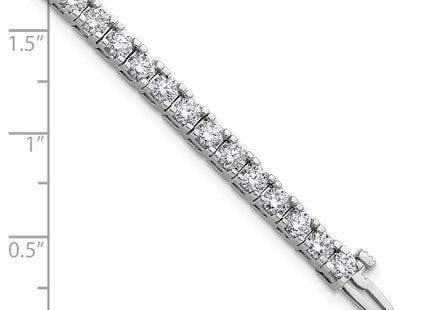 14k White Gold Bracelets Style X735WVS - Classique Jewelry Inc.