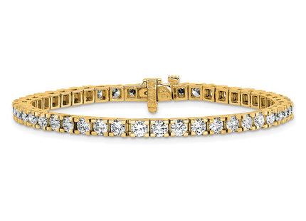 14k Yellow Gold Bracelets Style X735VS - Classique Jewelry Inc.