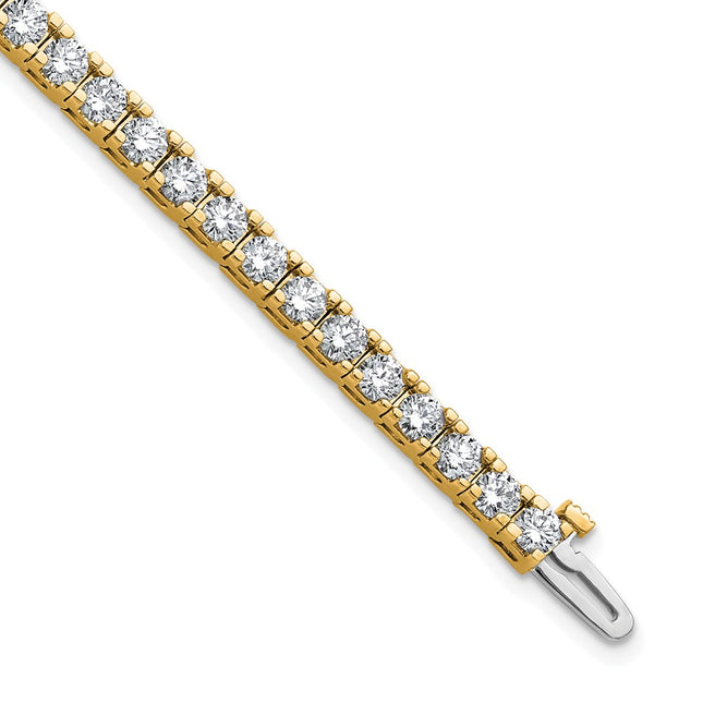 14k Yellow Gold Bracelets Style X735VS - Classique Jewelry Inc.