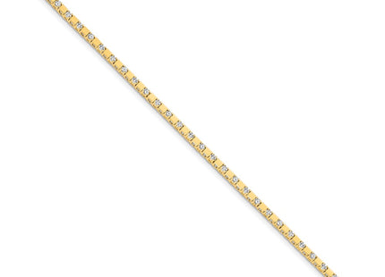 14k Yellow Gold Bracelets Style X742VS - Classique Jewelry Inc.