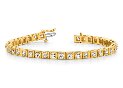 14k Yellow Gold Bracelets Style X755AAA - Classique Jewelry Inc.