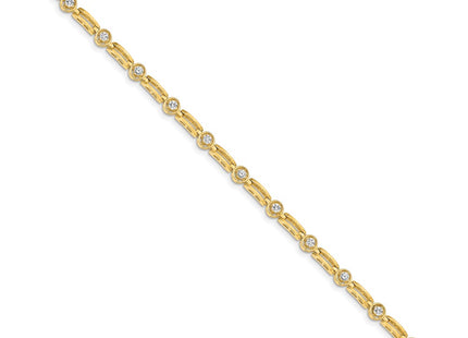 14k Yellow Gold Bracelets Style X788AAA - Classique Jewelry Inc.