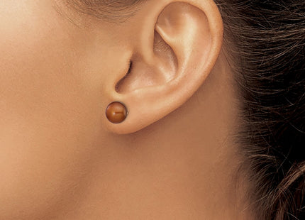 14k Yellow Gold Earrings Style X80BC - Classique Jewelry Inc.