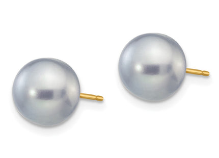14k Yellow Gold Earrings Style X80BG - Classique Jewelry Inc.
