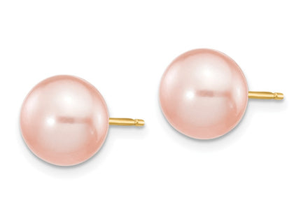 14k Yellow Gold Earrings Style X80BPI - Classique Jewelry Inc.