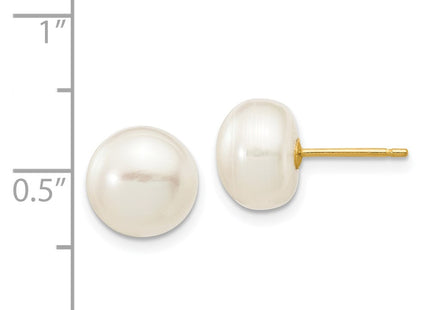 14k Yellow Gold Earrings Style X80BW - Classique Jewelry Inc.