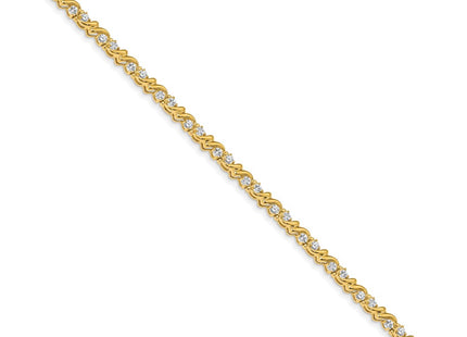 14k Yellow Gold Bracelets Style X817A - Classique Jewelry Inc.
