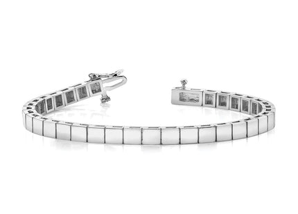 14k White Gold Bracelets Style X846W - Classique Jewelry Inc.