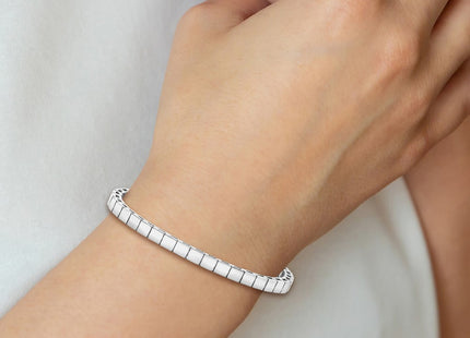 14k White Gold Bracelets Style X846W - Classique Jewelry Inc.