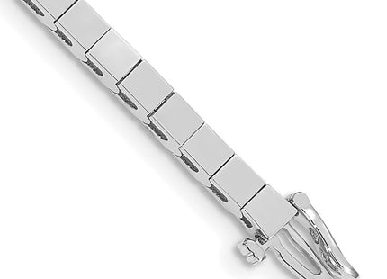 14k White Gold Bracelets Style X846W - Classique Jewelry Inc.