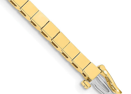 14k Gold Square Add-a-Diamond Bracelet with Multiple Stone Settings Options (Style X846)