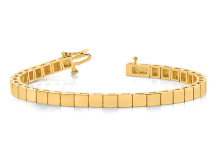 14k Holds 36 Stones up to Square Add-a-Diamond Bracelet