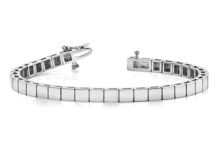 14k White Gold Bracelets Style X848W - Classique Jewelry Inc.