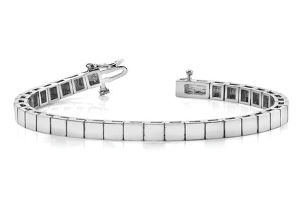 14k White Gold Holds 33 Stones up to Square Add-a-Diamond Bracelet