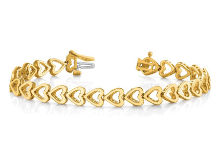 14k Yellow Gold Bracelets Style X849 - Classique Jewelry Inc.