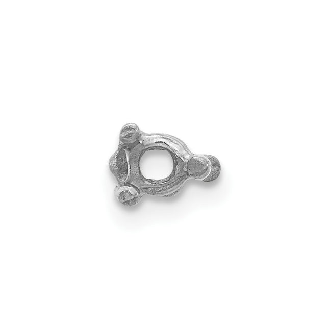 14k White Gold Bracelets Style X849HEAD - Classique Jewelry Inc.