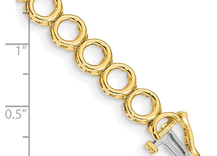 14k Yellow Gold Bracelets Style X852 - Classique Jewelry Inc.