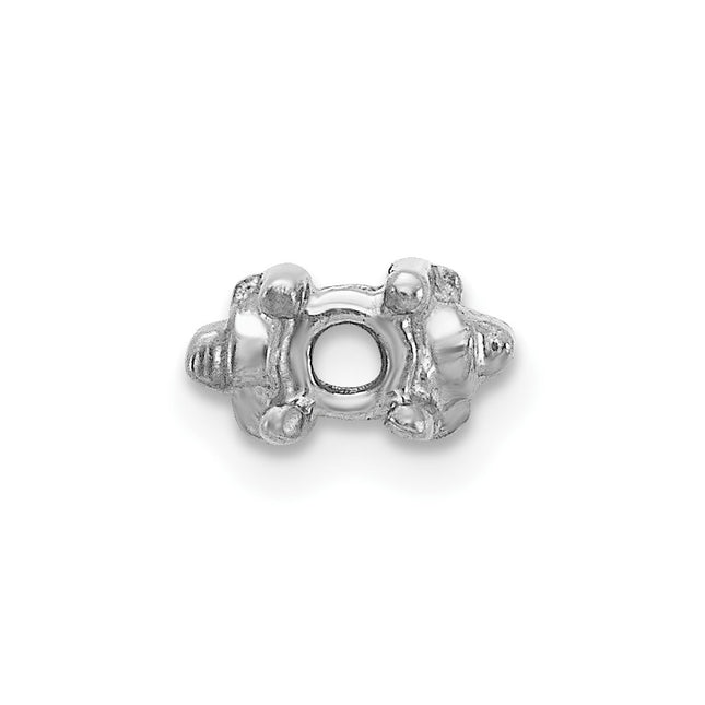 14k White Gold Bracelets Style X852HEAD - Classique Jewelry Inc.