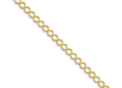 14k Yellow Gold Bracelets Style X855 - Classique Jewelry Inc.