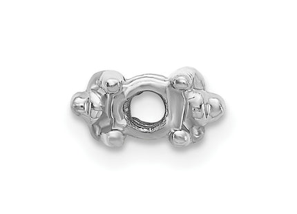 14k White Gold Bracelets Style X855HEAD - Classique Jewelry Inc.