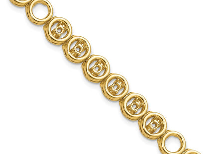 14k Yellow Gold Bracelets Style X856 - Classique Jewelry Inc.