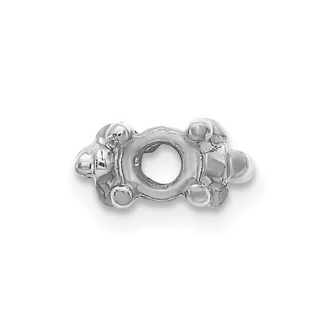 14k White Gold Bracelets Style X856HEAD - Classique Jewelry Inc.