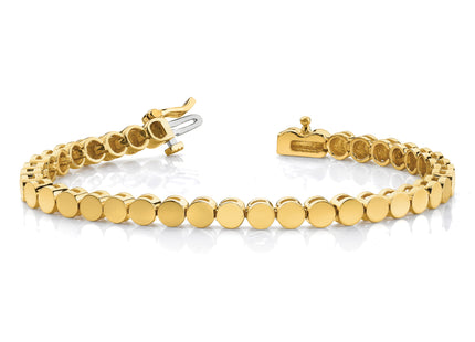 14k Holds 47 Stones up to Round Add-a-Diamond Bracelet