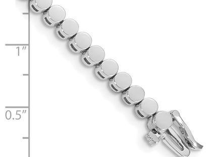 14k White Gold Bracelets Style X858W - Classique Jewelry Inc.