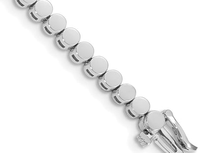 14k White Gold Bracelets Style X858W - Classique Jewelry Inc.