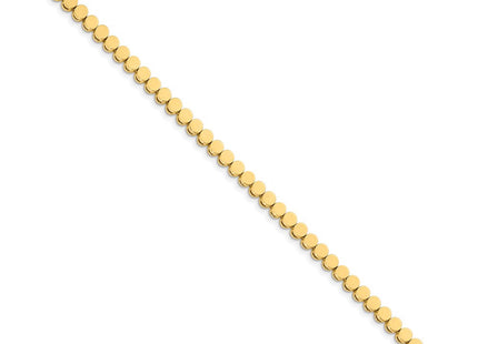 14k Gold Round Add-a-Diamond Bracelet with Multiple Stone Settings Available (Style X861)