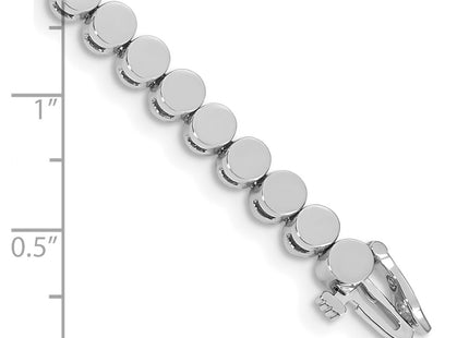 14k White Gold Bracelets Style X861W - Classique Jewelry Inc.
