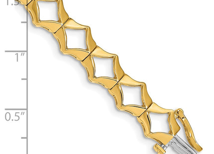 14k Yellow Gold Bracelets Style X864 - Classique Jewelry Inc.