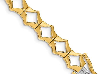 14k Yellow Gold Bracelets Style X864 - Classique Jewelry Inc.