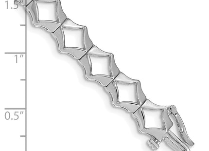 14k White Gold Bracelets Style X864W - Classique Jewelry Inc.