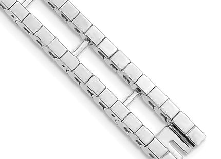14K white gold bracelet