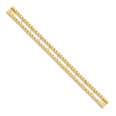 14K Tennis Jacket Blank, 6.5 x 10.5mm (3.5-6.5)