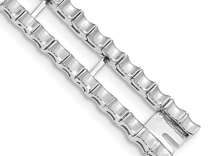 14K white gold bracelet