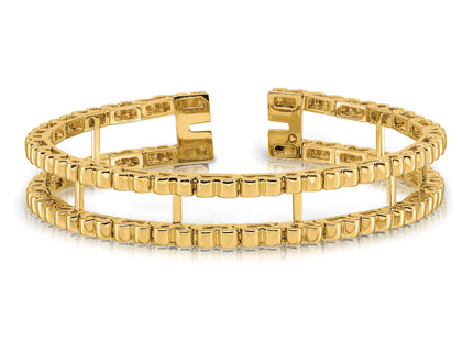 14k Tennis Jacket Blank, 6.5 x 10.5mm (2.5-6.5)