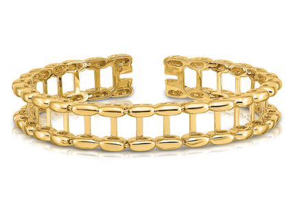 14k Tennis Jacket Blank, 6.5 x 10mm (2.0-6.5)