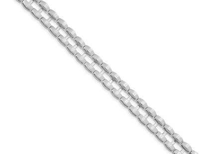 14K white gold bracelet, alternate view