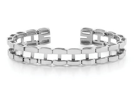 14K white gold bracelet, another view