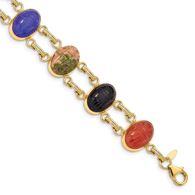 14k Yellow Gold Bracelets Style X9 - Classique Jewelry Inc.