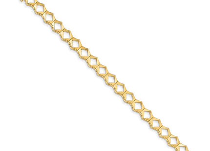 14k Yellow Gold Bracelets Style X900 - Classique Jewelry Inc.