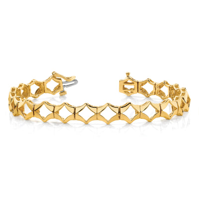 14K Holds 19 Stones up to Add-a-Diamond Tennis Bracelet